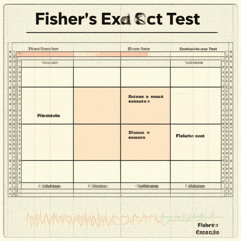 Fisher's exact test